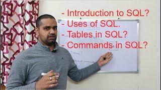 Introduction to SQL | Uses of SQL | Tables in SQL | Commands in SQL