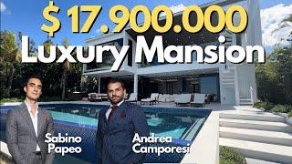 Tour of a $17.9M Mansion In Miami