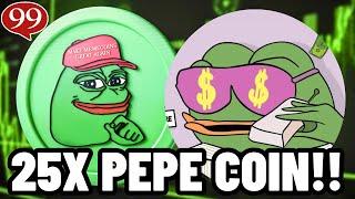 THIS PEPE MEME COIN WILL 25X?! BUY $WEPE NOW?! NEW PEPE COIN!!