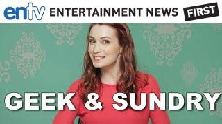Felicia Day "Geek & Sundry" Interview: Six New Shows, Eccentriticies For Your Entertainment!