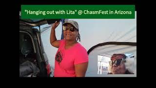 "Hanging out with Lita" @ ChasmFest (Honda Element VanLife) | Lake Havasu, Arizona - WhereisTiffany