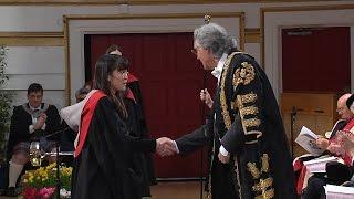 Princess Mako of Akishino Graduating from the University of Leicester