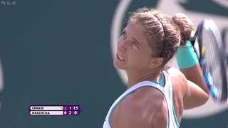 Lucie Hradecka vs Sara Errani - 2015 Charleston QF Highlights