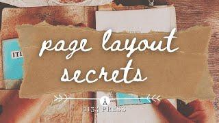 Junk Journal Page Layouts for Beginners | Memory Junk Journal File Folder