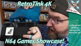 RetroTink 4K N64 Games Showcase - Sharp Pixels Or CRT Emulation?!