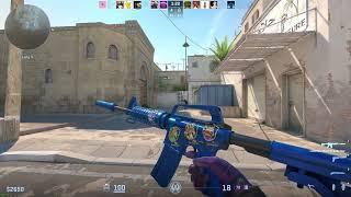 CS2 : M4A1-S | Blue Phosphor (Factory New) Skin Showcase and gameplay - Counter-Strike 2