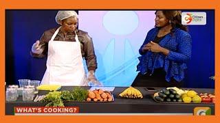 Whats Cooking with Chef Levinah Muga: How to prepare a juice cleanser