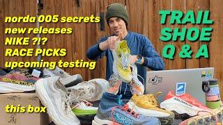 Trail SHOE Q&A // Best of 2025 - training and racing // NEW & UPCOMING