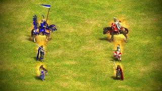 Celts Heroes vs Goths Heroes | AoE II: Definitive Edition