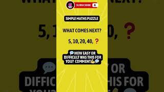 Can You Crack This Maths Puzzle in 5 Seconds? #shorts #maths #puzzle #riddles #puzzlepopz