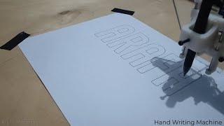 Hand Writing Machine - Project