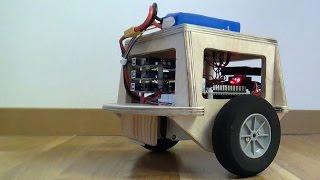 Balancing robot video 1 - First balancing tests
