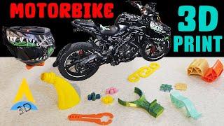 Top 10 Useful 3D Printed Things For Motorbike!