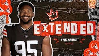 Myles Garrett, Browns agree on contract extension to make him highest paid non QB in NFL history