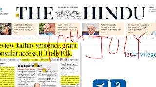 The Hindu Newspaper Analysis 18th July 2019| Daily Current Affairs