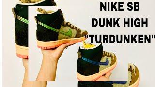 CONCEPTS  X NiKE  SB DUNK HiGH "TURDUNKEN" UNBOXING