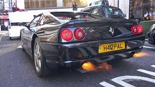 Ferrari F355 F1 w/ Capristo Exhaust Shooting Flames!