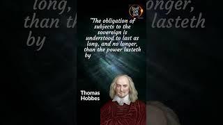 Thomas Hobbes Quote | The Dynamic Contract between Sovereign and Subjects