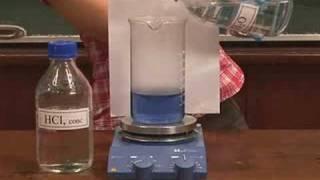 Equilibrium in cobalt(II) chloride solution