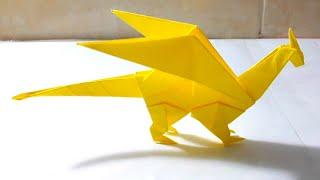 Cara Membuat Origami Naga #6 | Origami Dragon