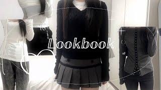 Lookbook) ღ 무채색데일리코디 ღ | 페일제이드 | 쓰리타임즈 | 헬레네파리스 | 시너진 | 셋업이엑스이