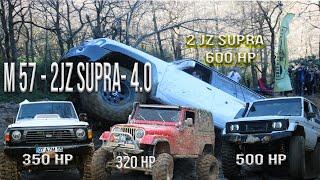 PATROL M57 350hp -PATROL 2jz 600 hp -  GİRESUN EFSANE PARKUR  PART1 #offroad #akincilarextreme