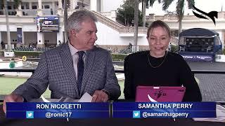 Gulfstream Park: Ron Nicoletti and Samantha Perry Preview Wednesday's Rainbow 6