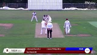 Brilliant Batting!! Sussex Premier League Cricket match between Nomads & Middleton. #cricket