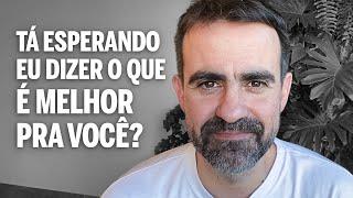 Quer decidir o que fazer da vida? Este vídeo é pra você.