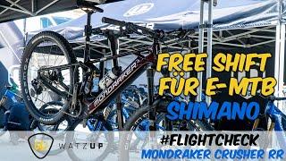 Mondraker Crusher RR 2023 Flightcheck - Shimano Free Shifting