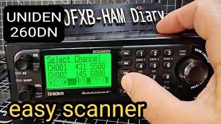 UNIDEN BCD260DN - VERY EASY SCANNER