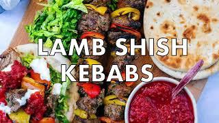 Turkish style lamb shish kebabs | Ready in 20 minutes!