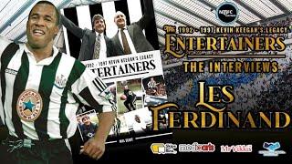 The Entertainers Book Interview with Les Ferdinand Buy Book from www.newcastlelegends.com