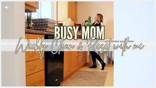 2025 Extreme Whole House Clean With Me | Realistic Busy Mom Weekly Reset & Cleaning Motivation