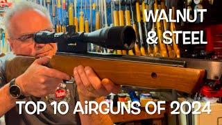 Top ten new (to me) airguns added to the Walnut & Steel collection in 2024 thanks for the great year