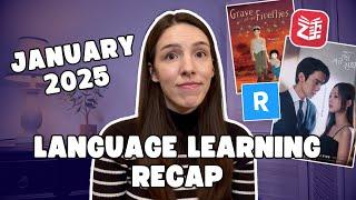 Starting Off The Year Strong?    Language Recap || January 2025