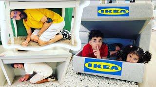 cache-cache dans le + grand Ikea de Dubaï ,adel sami