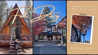 Cozy Fall Escape to the High Altitudes of California - Big Bear Vlog