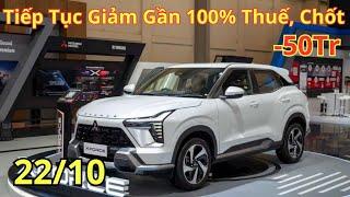   Tiếp Tục Giảm Gần 100% Thuế, Giá Xe Mitsubishi XForce Cuối Tháng 10 Lăn Bánh XForce | Xegiatot24h