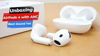 AirPods 4 with Active Noise Cancellation (ANC) Unboxing & Review | Best Sound Yet