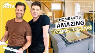 Transforming a Family of Four's Home into a Creative Space | Nate & Jeremiah Home Project | HGTV