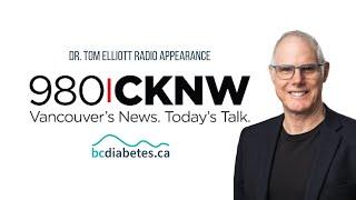 Dr. Elliott on News Talk 980 CKNW