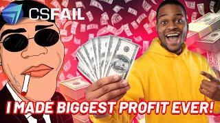 I MADE BIGGEST PROFIT EVER SH**TT ! CS2 CASE OPENING 2024 - CS .FAIL promo code giveaway csfail code