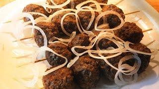 Tajik LAMB KEBABS Recipe / Tajikistan spicy shashlik / Tajiki