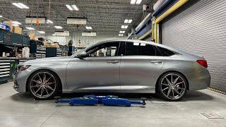 2018 Honda Accord 2.0 Turbo - Staggered Vossen HF-3 | RS-R Down Springs (Episode 2)