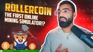 ROLLERCOIN IS THE FIRST ONLINE BITCOIN MINING SIMULATOR OF 2024?!