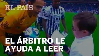 El EMOTIVO gesto de un ÁRBITRO con un NIÑO con SÍNDROME DE DOWN en la Liga mexicana