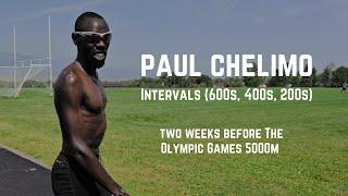 Paul Chelimo - Intervals (600s, 400s, 200s)