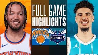 Game Recap: Knicks 111, Hornets 109