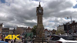 Thirsk Walk: Town Centre【4K】